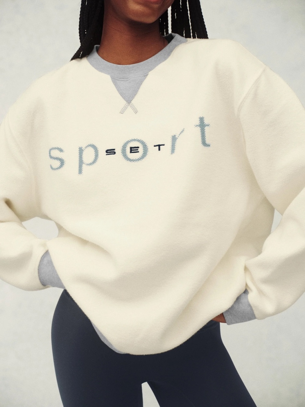 SET ACTIVE Staple Vintage Crewneck